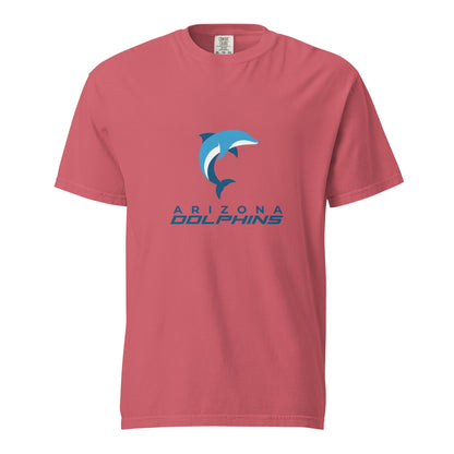 Signature | Comfort Colors T-Shirt | Arizona Dolphins Swim Team | Wave Athletic Logo
