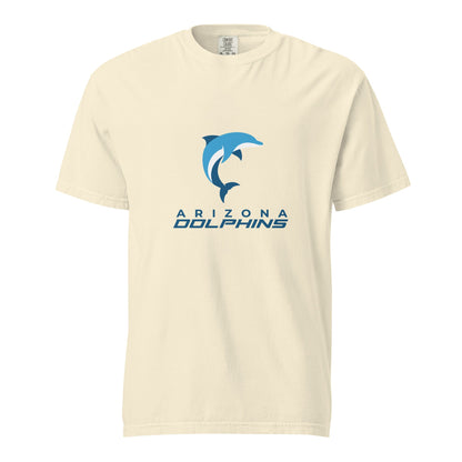 Signature | Comfort Colors T-Shirt | Arizona Dolphins Swim Team | Wave Athletic Logo