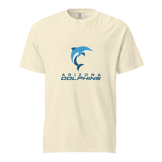 Signature | Comfort Colors T-Shirt | Arizona Dolphins Swim Team | Wave Athletic Logo