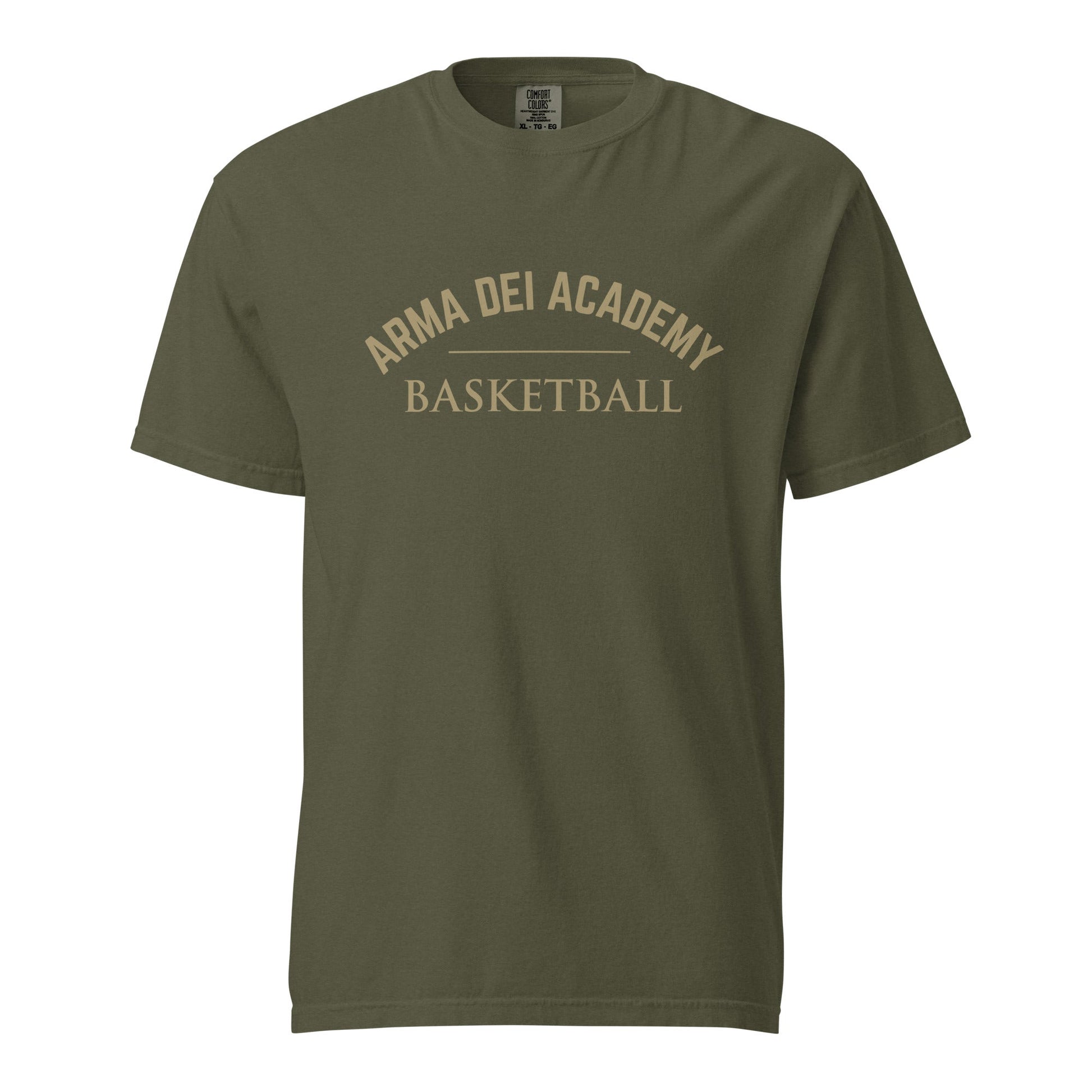 Signature | Comfort Colors T-Shirt | Arma Dei Academy Basketball