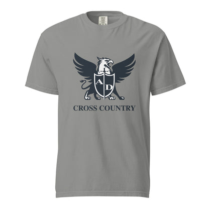 Signature | Comfort Colors T-Shirt | Arma Dei Academy Cross Country | Griffin Logo
