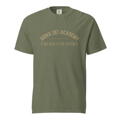 Signature | Comfort Colors T-Shirt | Arma Dei Academy Cross Country