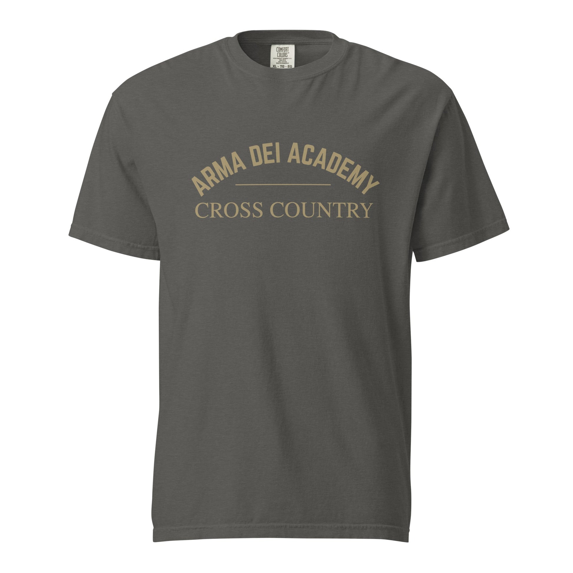 Signature | Comfort Colors T-Shirt | Arma Dei Academy Cross Country