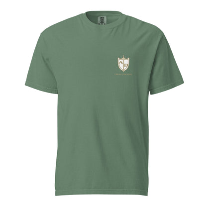 Signature | Comfort Colors T-Shirt | Arma Dei Academy Cross Country | Shield Logo