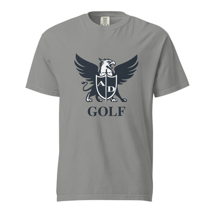 Signature | Comfort Colors T-Shirt | Arma Dei Academy Golf | Griffin Logo