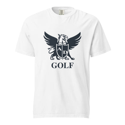Signature | Comfort Colors T-Shirt | Arma Dei Academy Golf | Griffin Logo