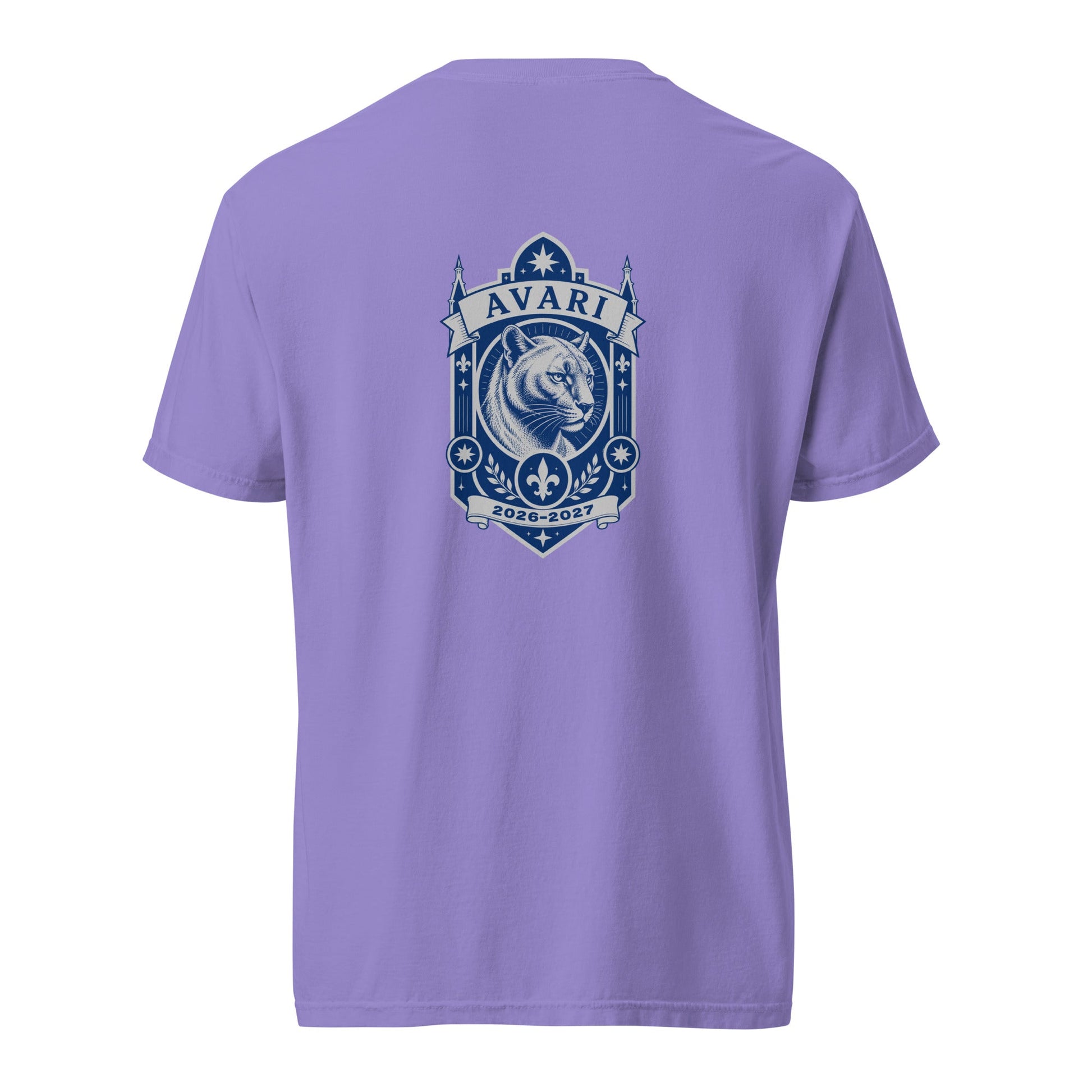Signature | Comfort Colors T-Shirt | Arma Dei Academy Logic Houses | Avari Logo