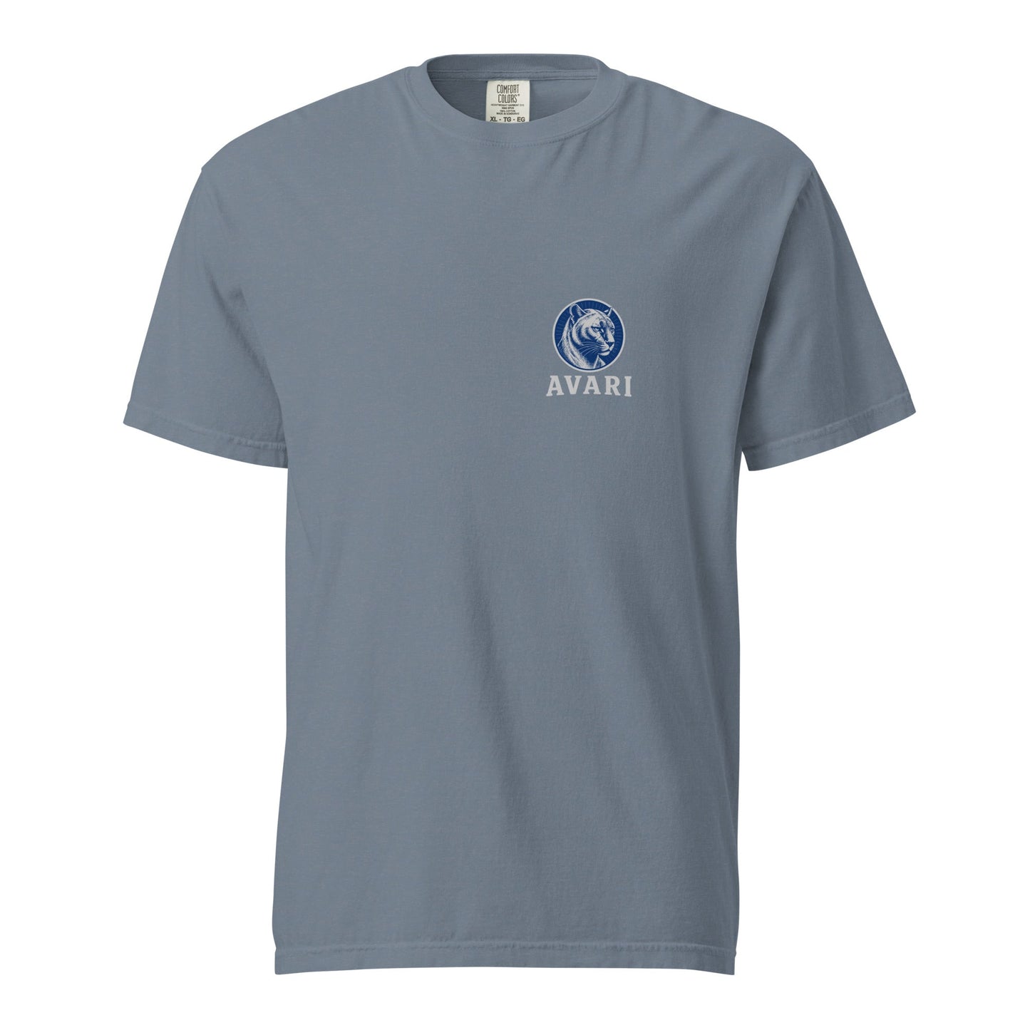 Signature | Comfort Colors T-Shirt | Arma Dei Academy Logic Houses | Avari Logo