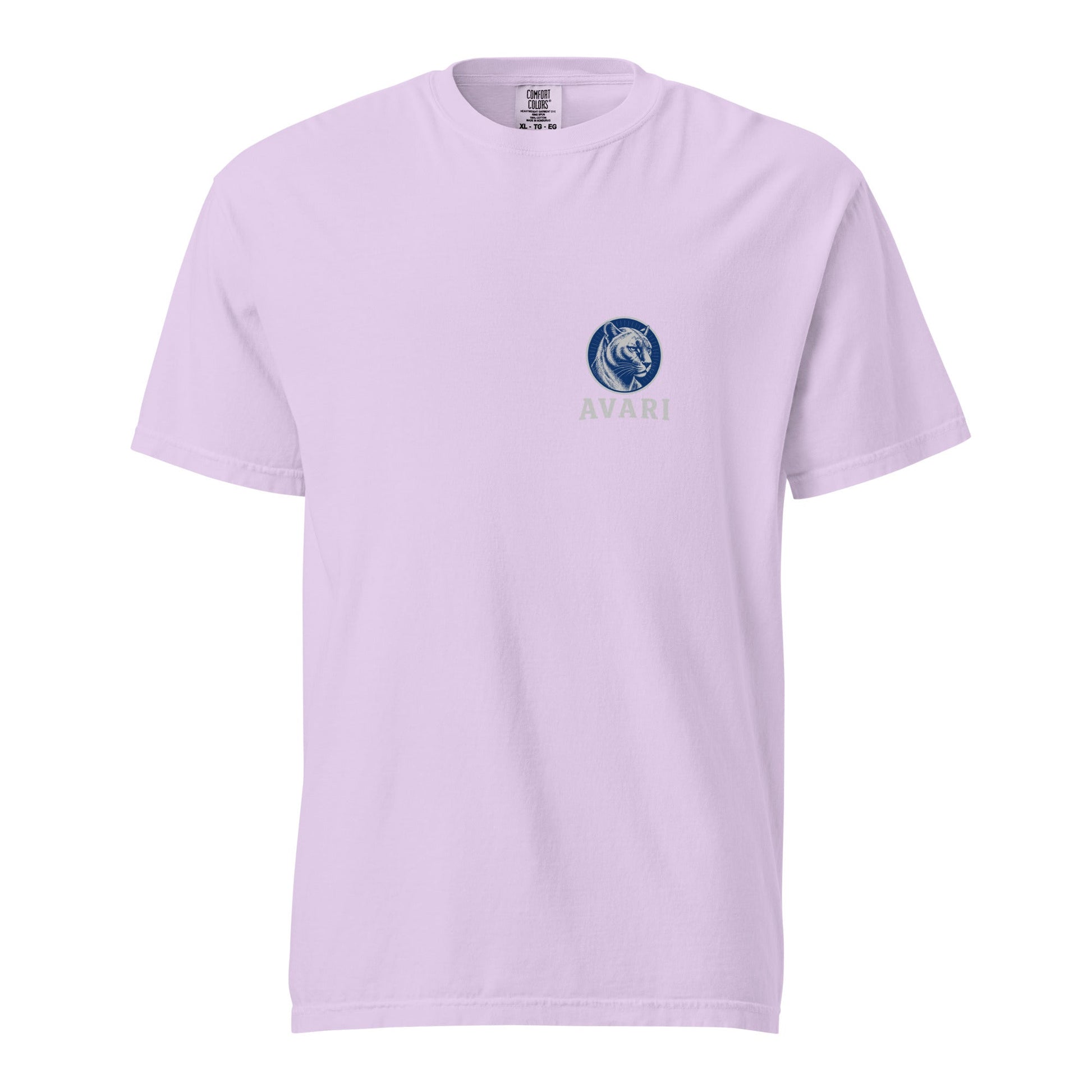 Signature | Comfort Colors T-Shirt | Arma Dei Academy Logic Houses | Avari Logo