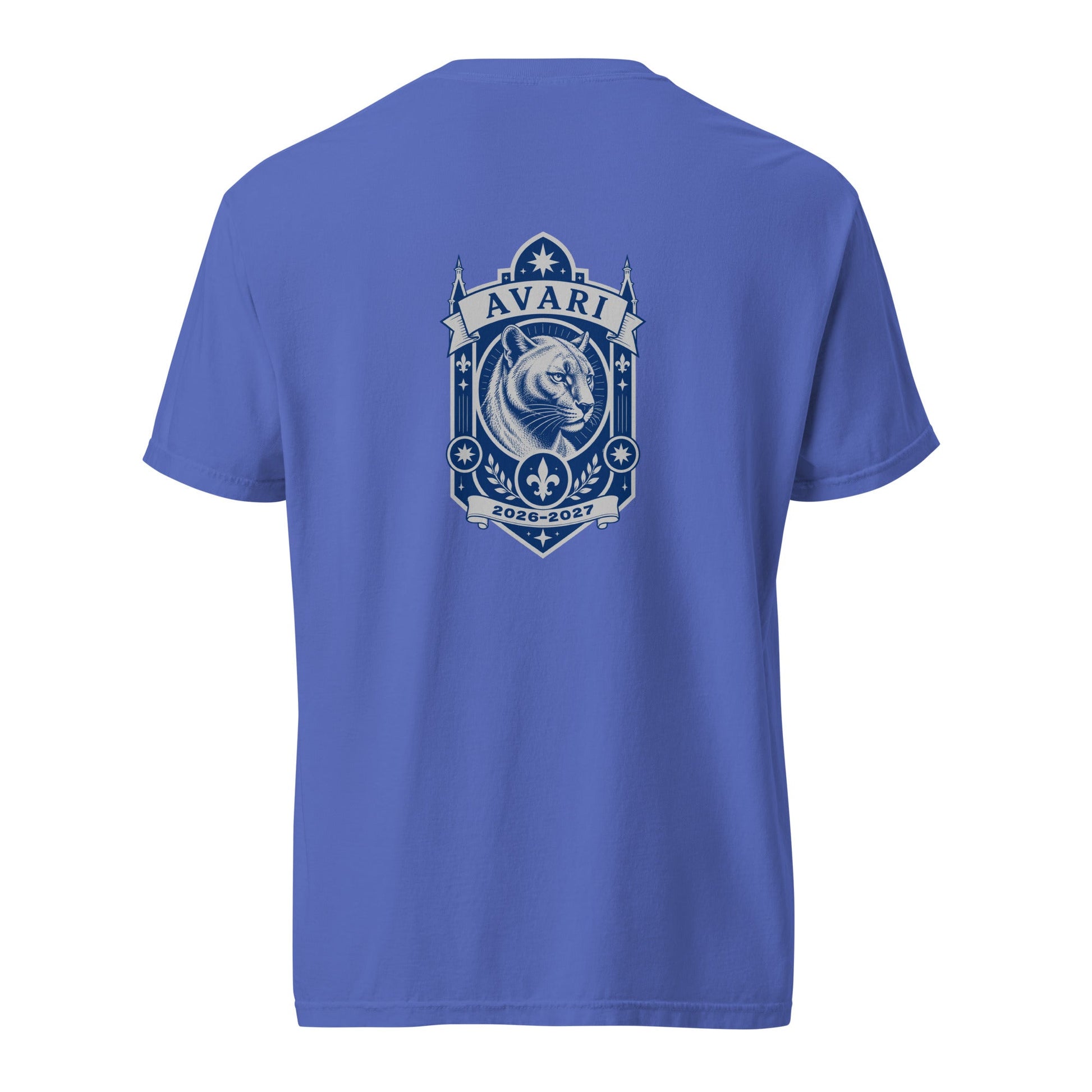 Signature | Comfort Colors T-Shirt | Arma Dei Academy Logic Houses | Avari Logo