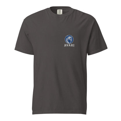 Signature | Comfort Colors T-Shirt | Arma Dei Academy Logic Houses | Avari Logo