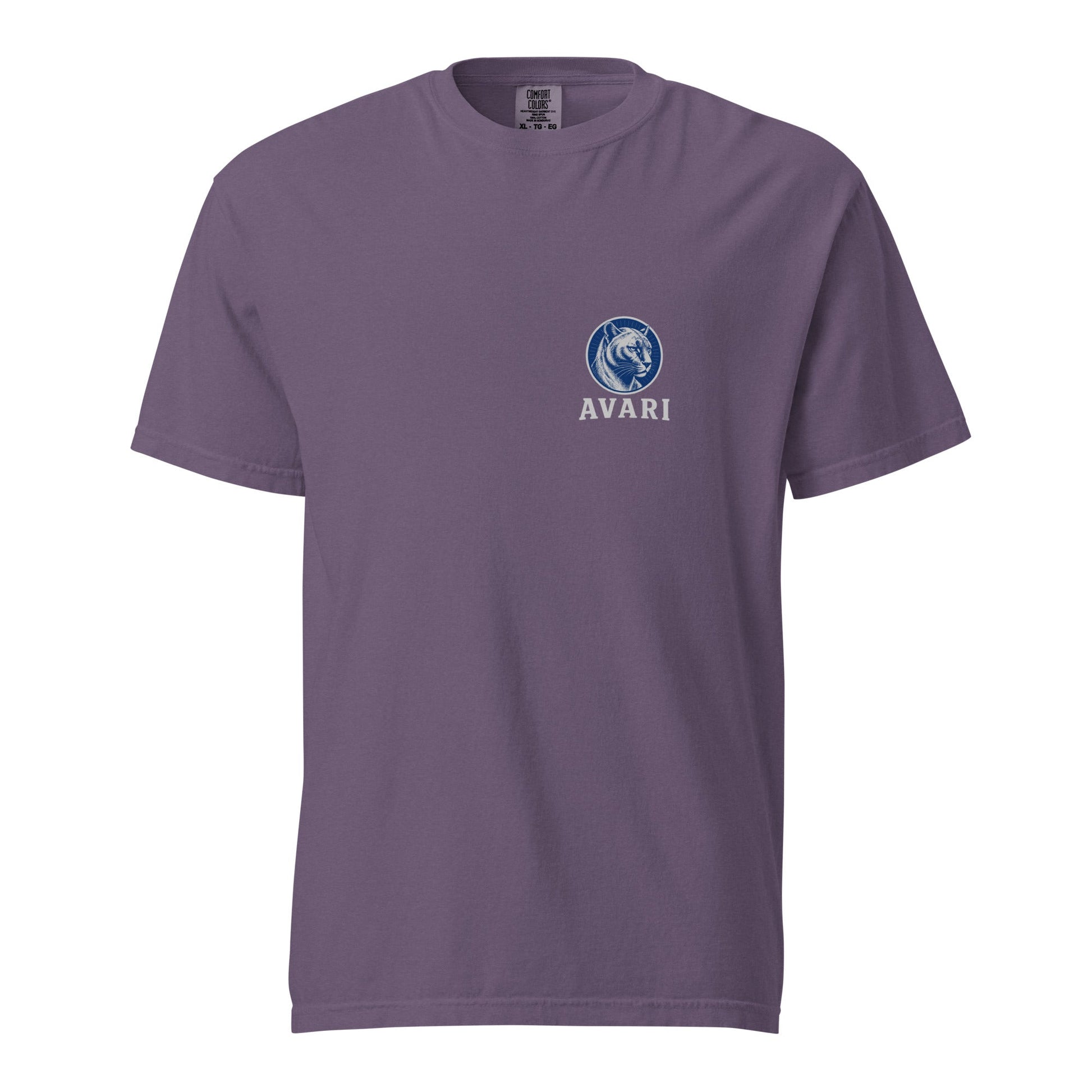 Signature | Comfort Colors T-Shirt | Arma Dei Academy Logic Houses | Avari Logo