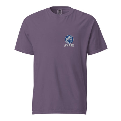 Signature | Comfort Colors T-Shirt | Arma Dei Academy Logic Houses | Avari Logo