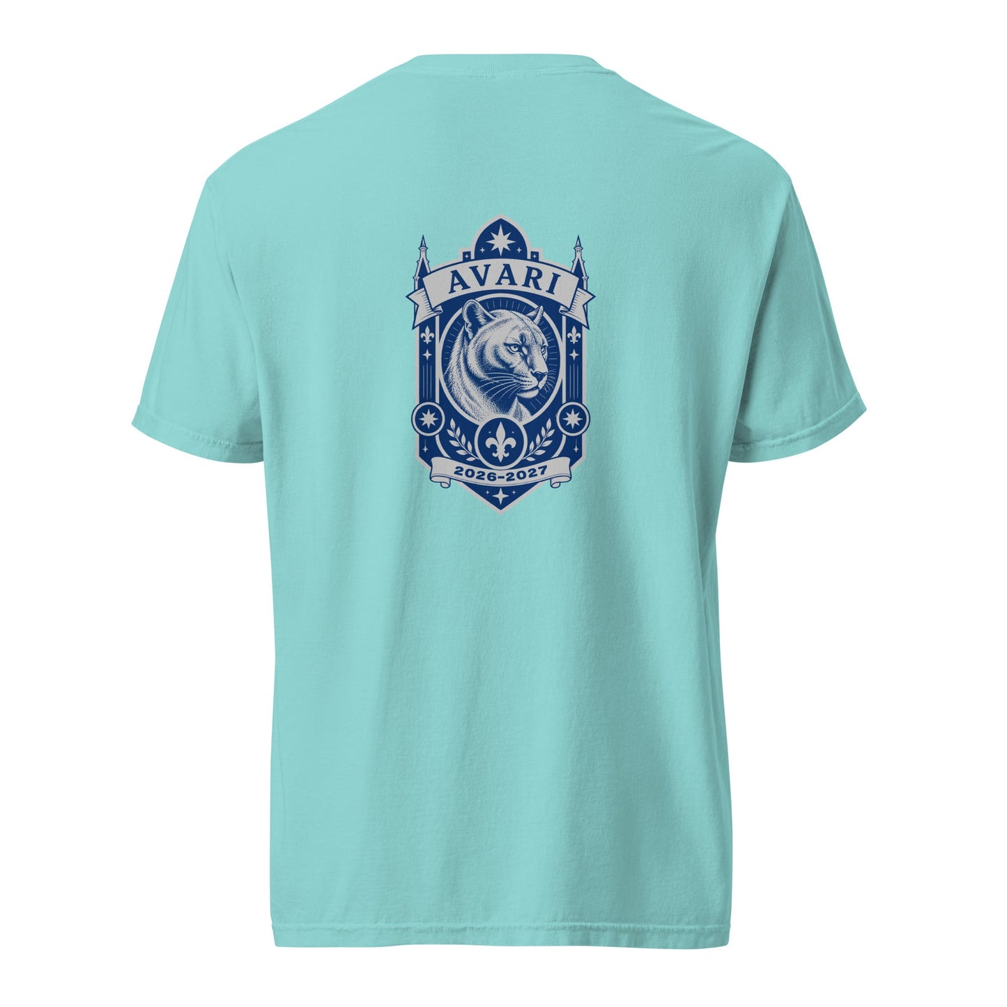 Signature | Comfort Colors T-Shirt | Arma Dei Academy Logic Houses | Avari Logo