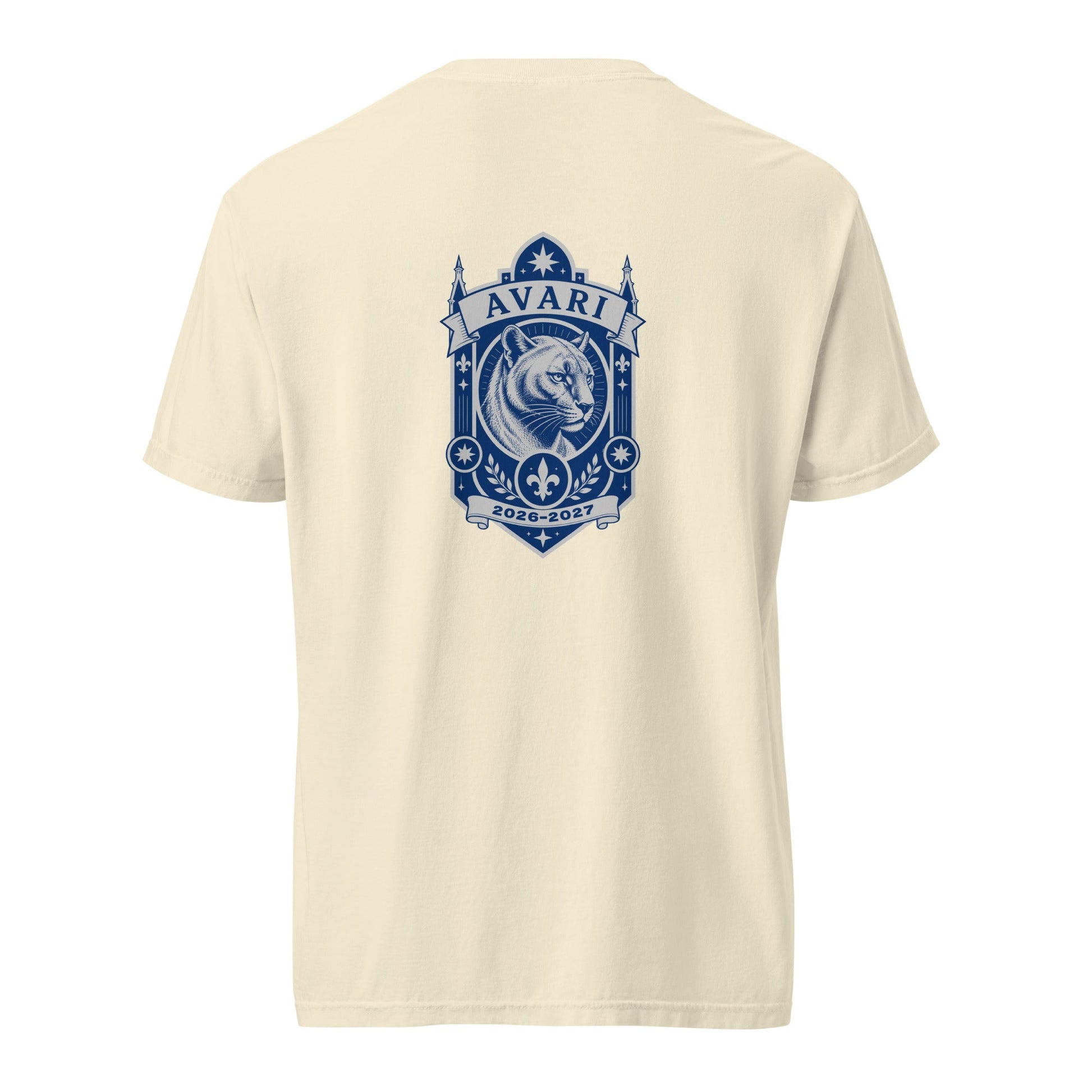Signature | Comfort Colors T-Shirt | Arma Dei Academy Logic Houses | Avari Logo