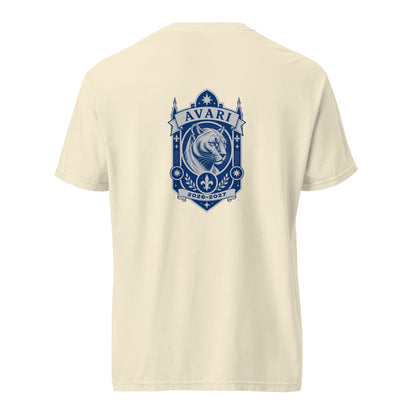 Signature | Comfort Colors T-Shirt | Arma Dei Academy Logic Houses | Avari Logo