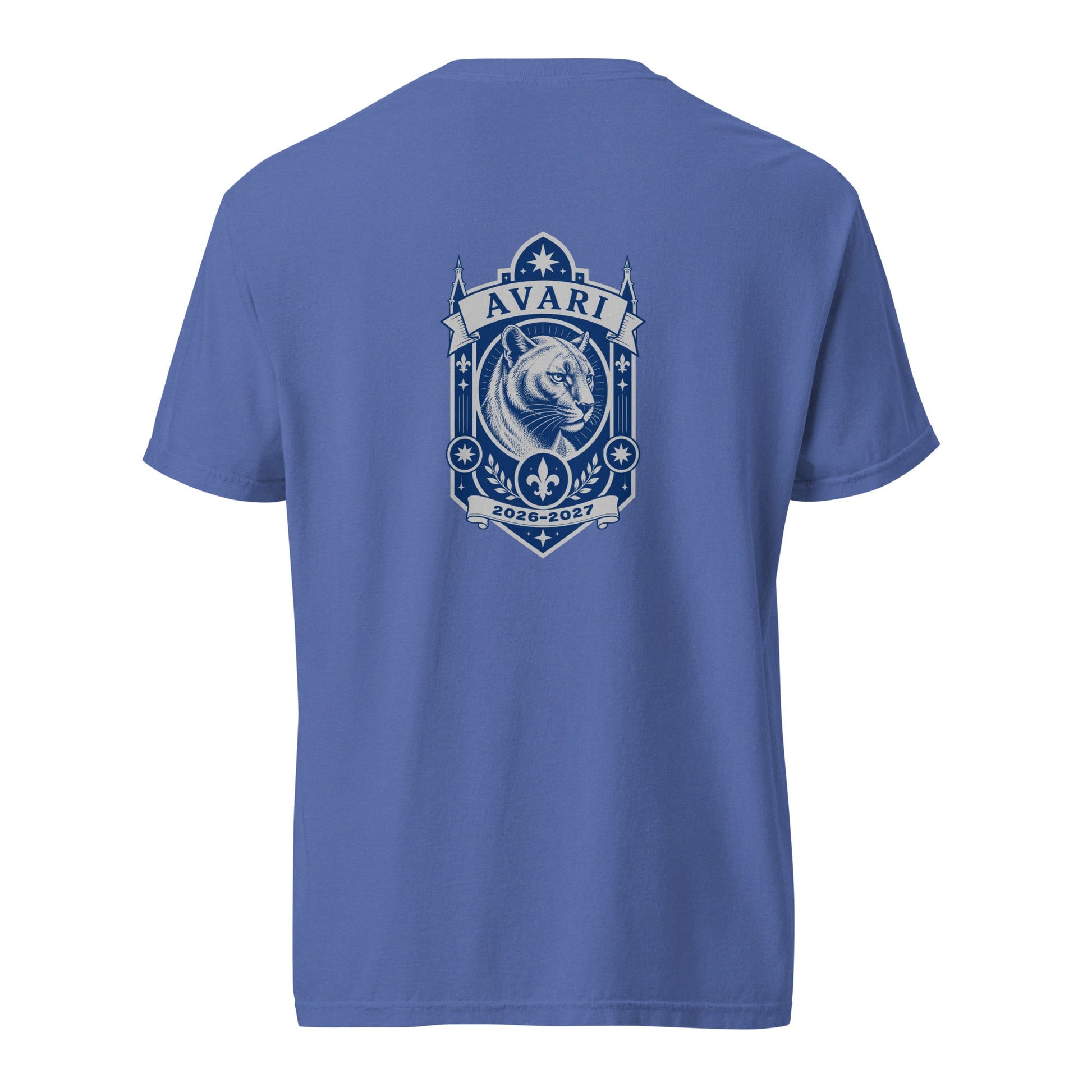 Signature | Comfort Colors T-Shirt | Arma Dei Academy Logic Houses | Avari Logo