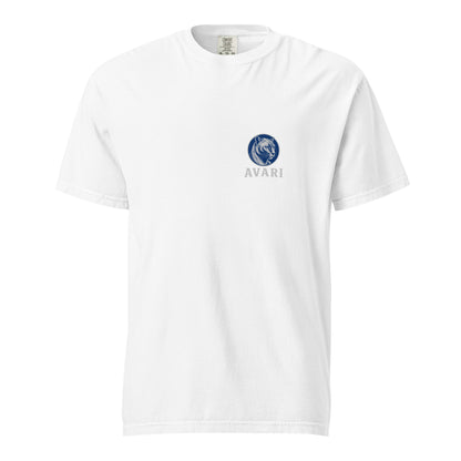 Signature | Comfort Colors T-Shirt | Arma Dei Academy Logic Houses | Avari Logo