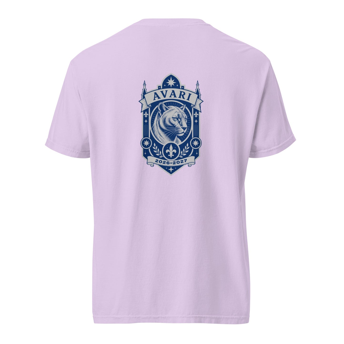 Signature | Comfort Colors T-Shirt | Arma Dei Academy Logic Houses | Avari Logo