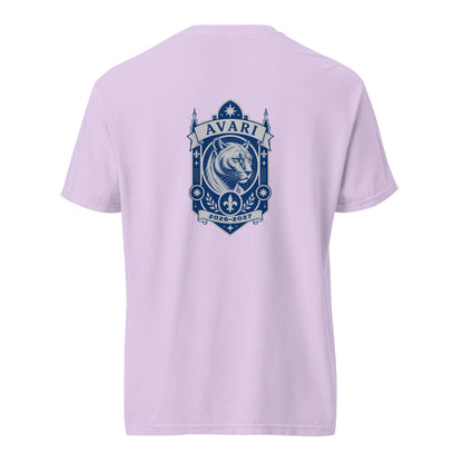 Signature | Comfort Colors T-Shirt | Arma Dei Academy Logic Houses | Avari Logo