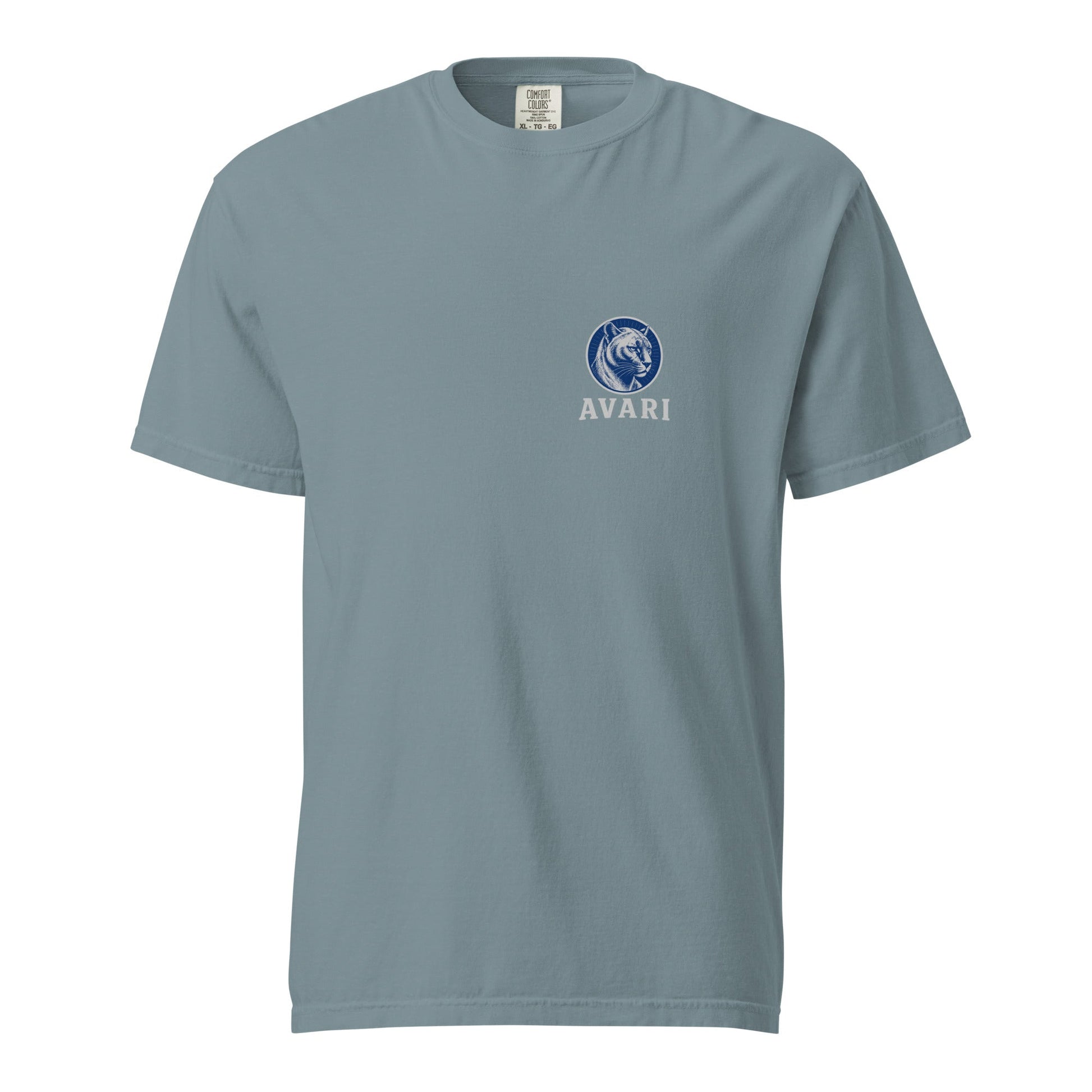 Signature | Comfort Colors T-Shirt | Arma Dei Academy Logic Houses | Avari Logo