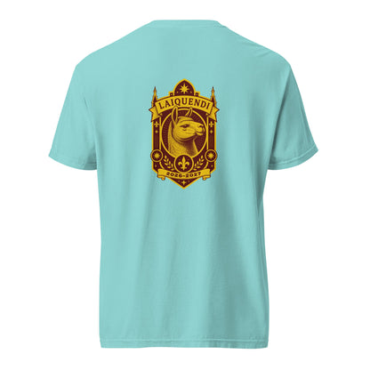 Signature | Comfort Colors T-Shirt | Arma Dei Academy Logic Houses | Laiquendi Logo