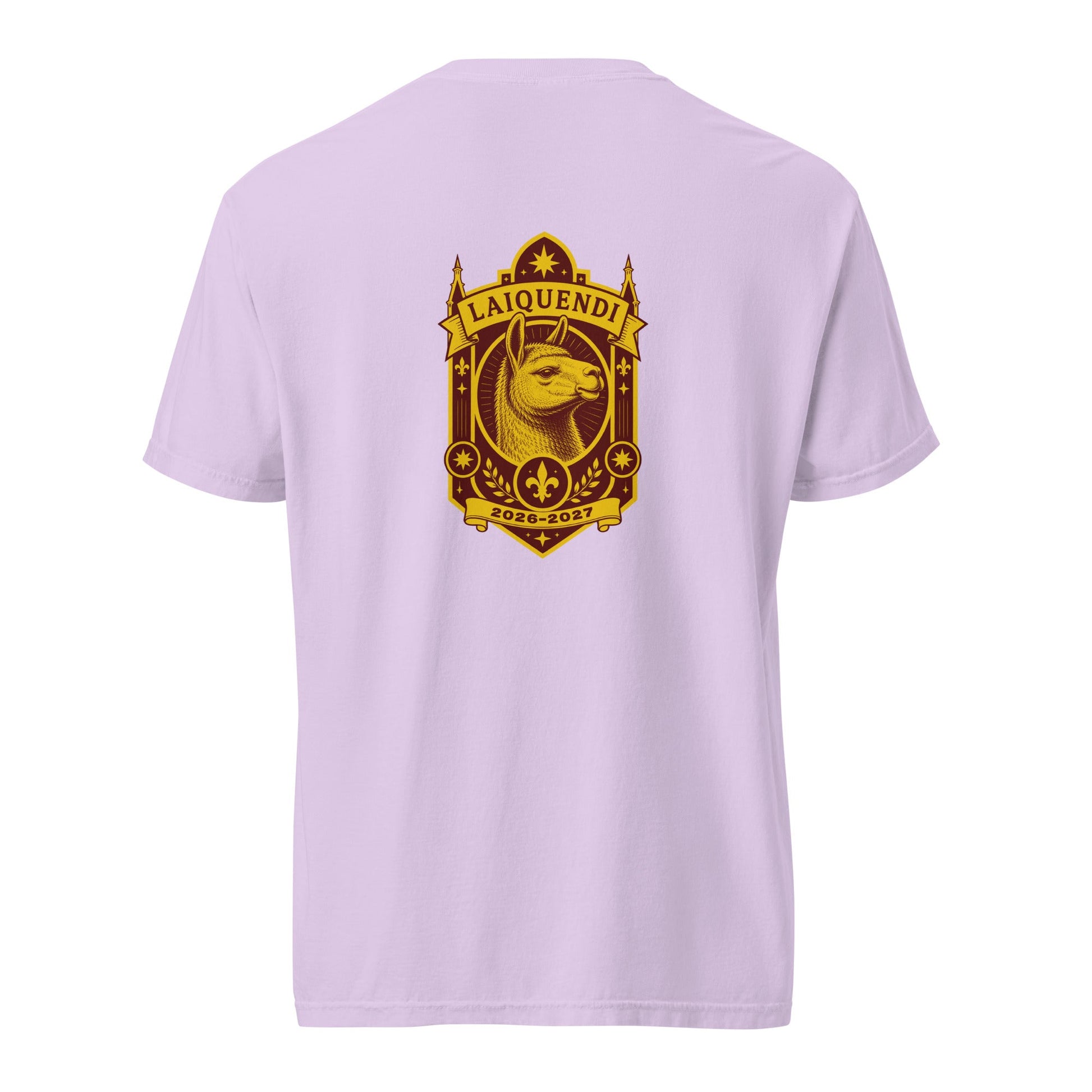 Signature | Comfort Colors T-Shirt | Arma Dei Academy Logic Houses | Laiquendi Logo