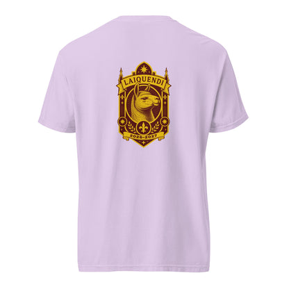 Signature | Comfort Colors T-Shirt | Arma Dei Academy Logic Houses | Laiquendi Logo