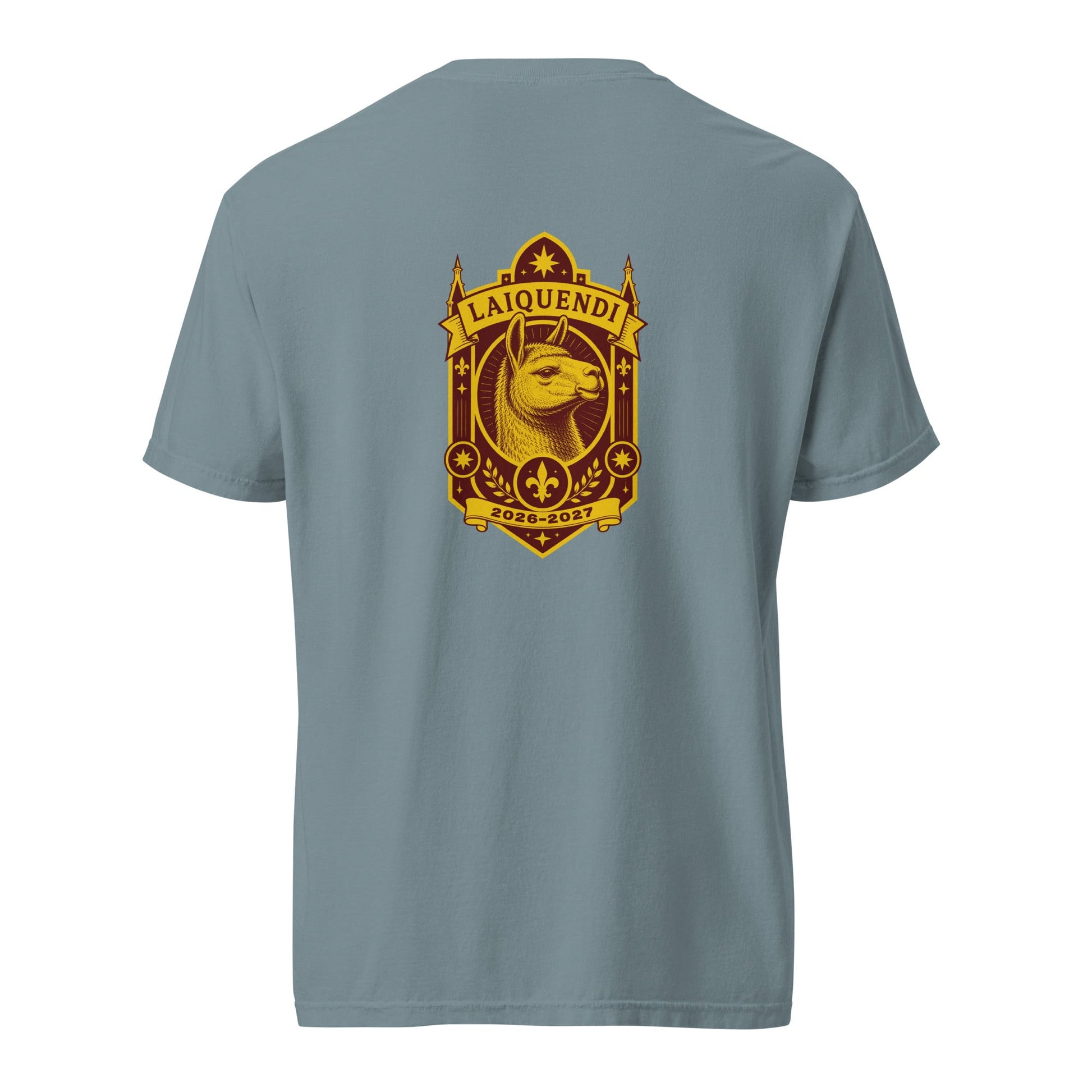 Signature | Comfort Colors T-Shirt | Arma Dei Academy Logic Houses | Laiquendi Logo
