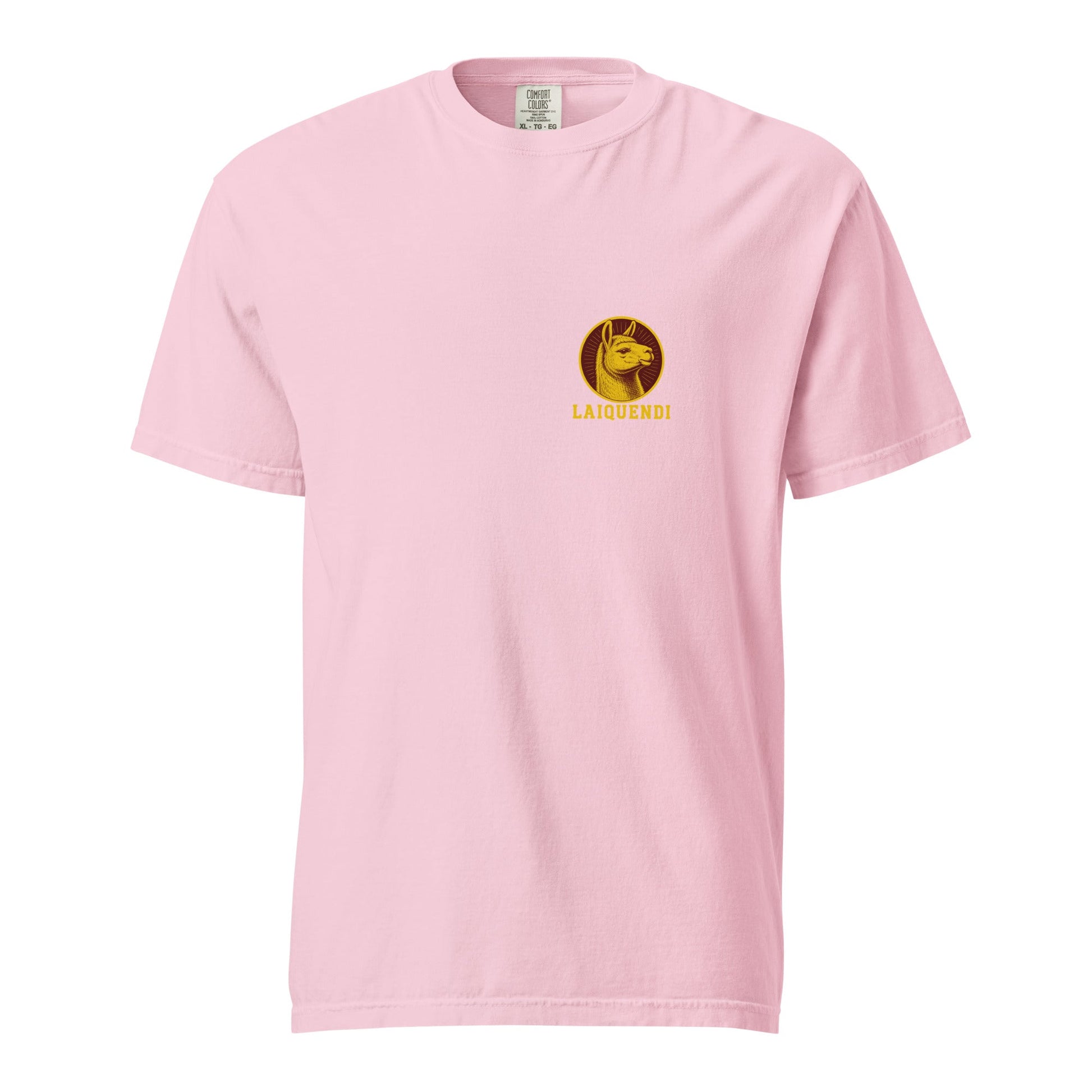 Signature | Comfort Colors T-Shirt | Arma Dei Academy Logic Houses | Laiquendi Logo