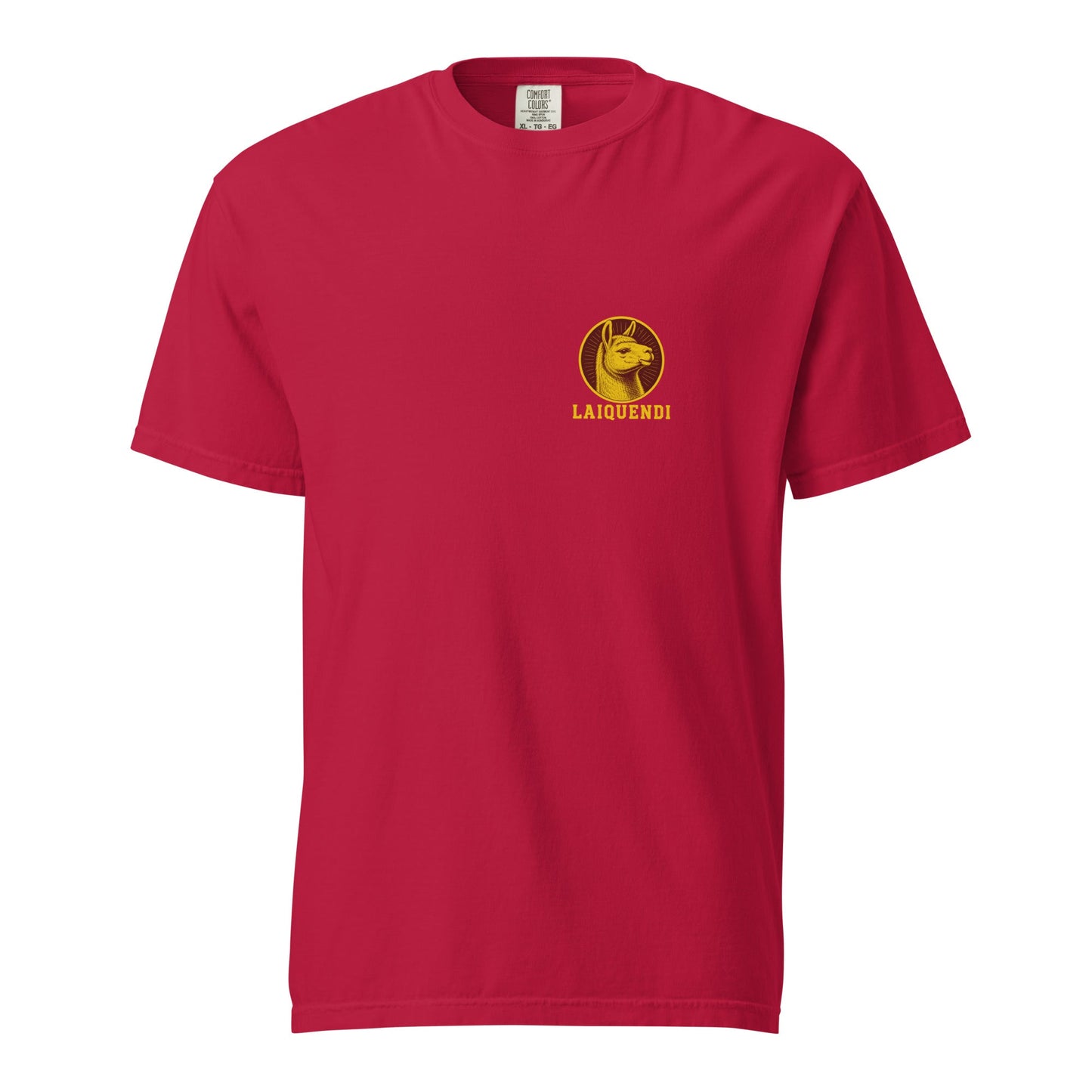 Signature | Comfort Colors T-Shirt | Arma Dei Academy Logic Houses | Laiquendi Logo