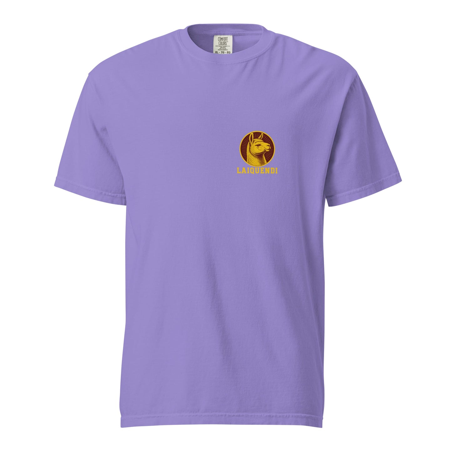 Signature | Comfort Colors T-Shirt | Arma Dei Academy Logic Houses | Laiquendi Logo