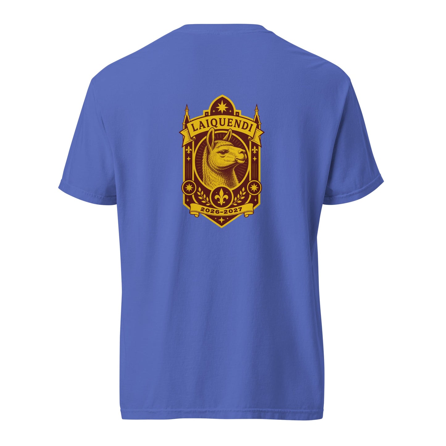 Signature | Comfort Colors T-Shirt | Arma Dei Academy Logic Houses | Laiquendi Logo