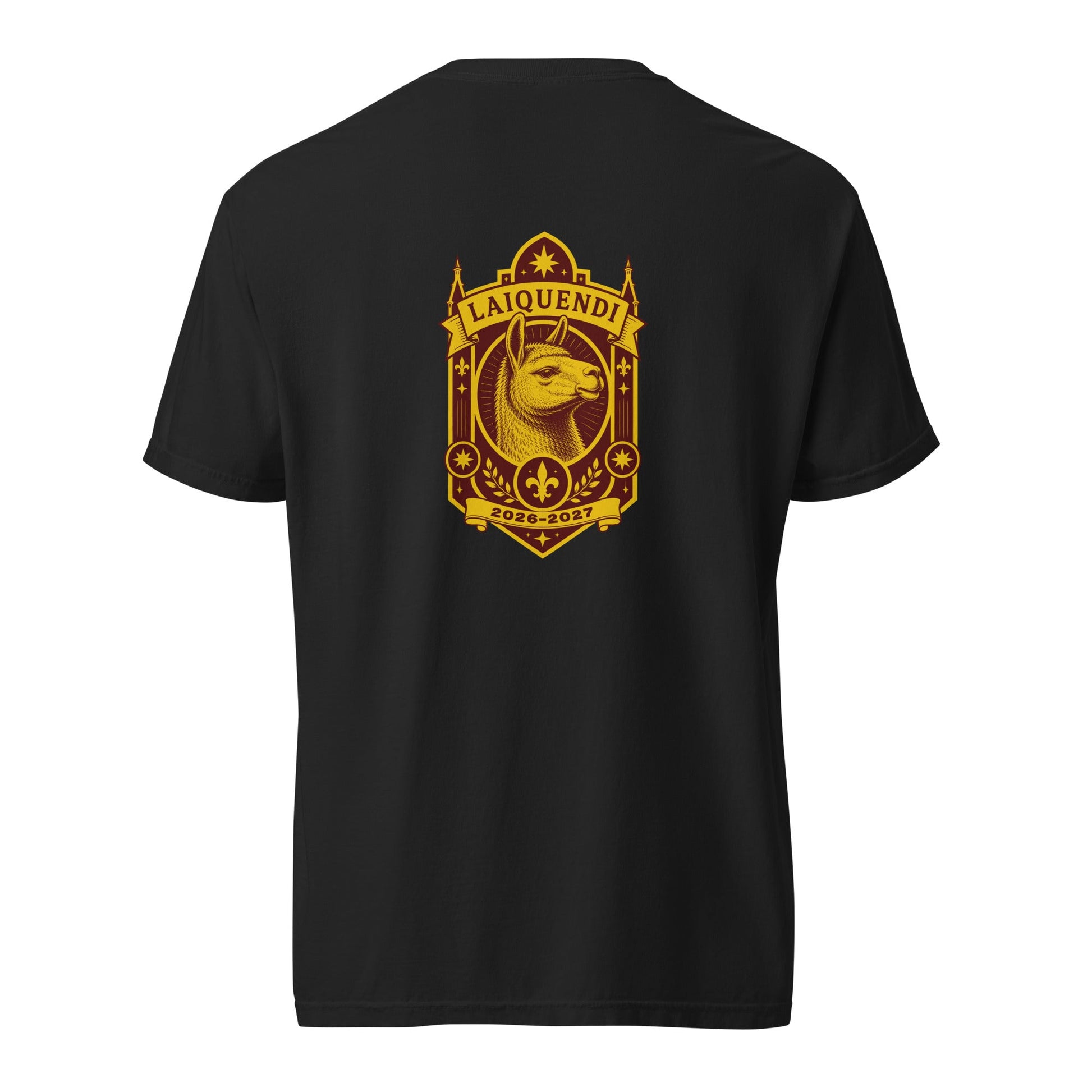 Signature | Comfort Colors T-Shirt | Arma Dei Academy Logic Houses | Laiquendi Logo