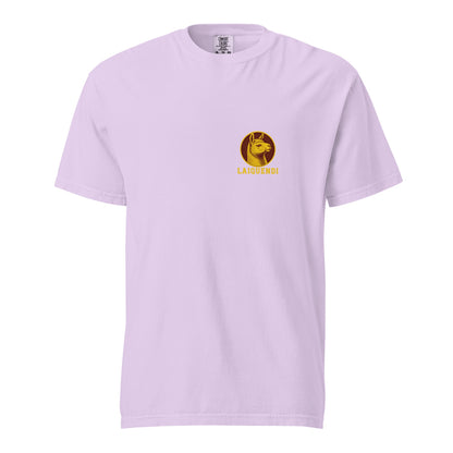 Signature | Comfort Colors T-Shirt | Arma Dei Academy Logic Houses | Laiquendi Logo