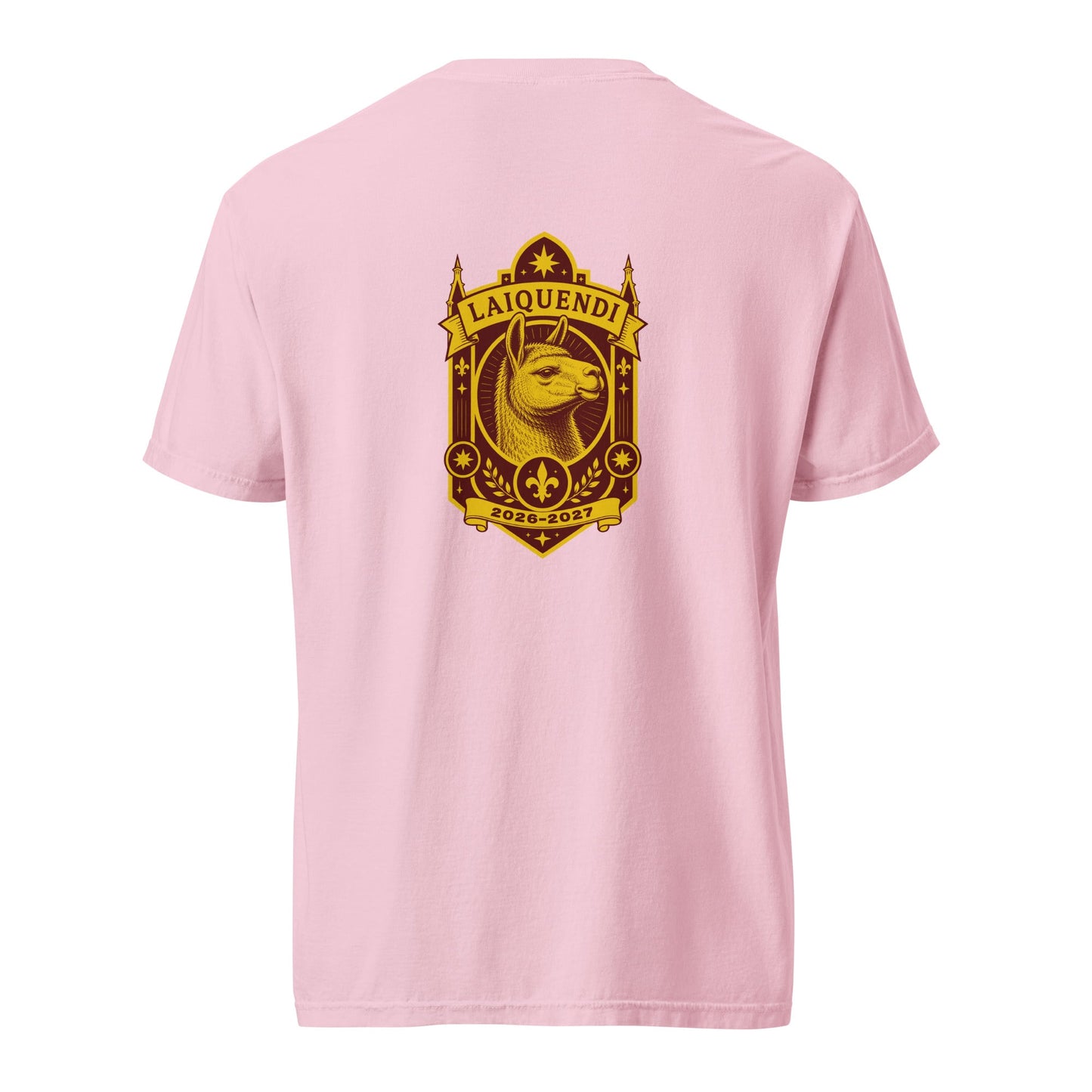 Signature | Comfort Colors T-Shirt | Arma Dei Academy Logic Houses | Laiquendi Logo