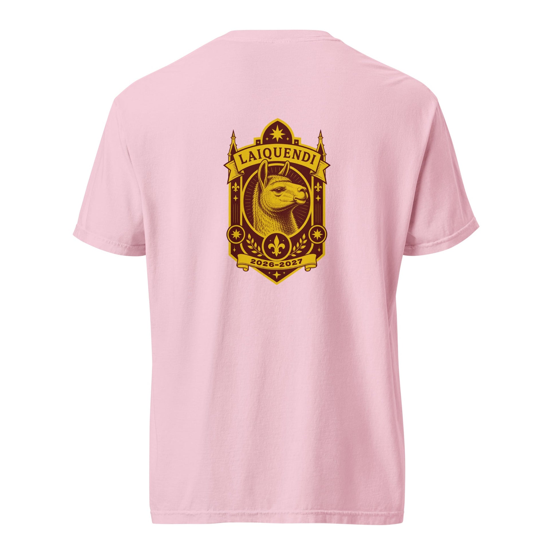 Signature | Comfort Colors T-Shirt | Arma Dei Academy Logic Houses | Laiquendi Logo