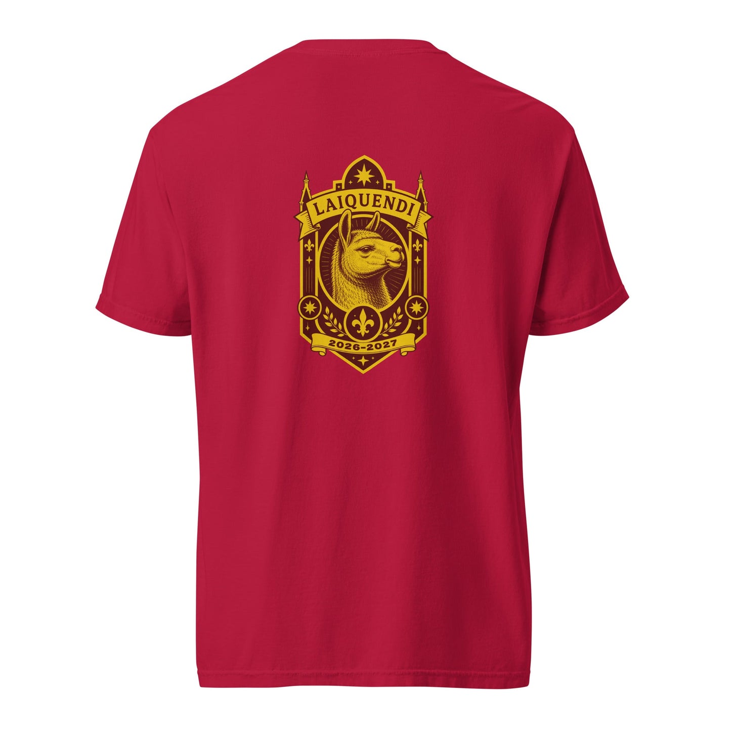 Signature | Comfort Colors T-Shirt | Arma Dei Academy Logic Houses | Laiquendi Logo