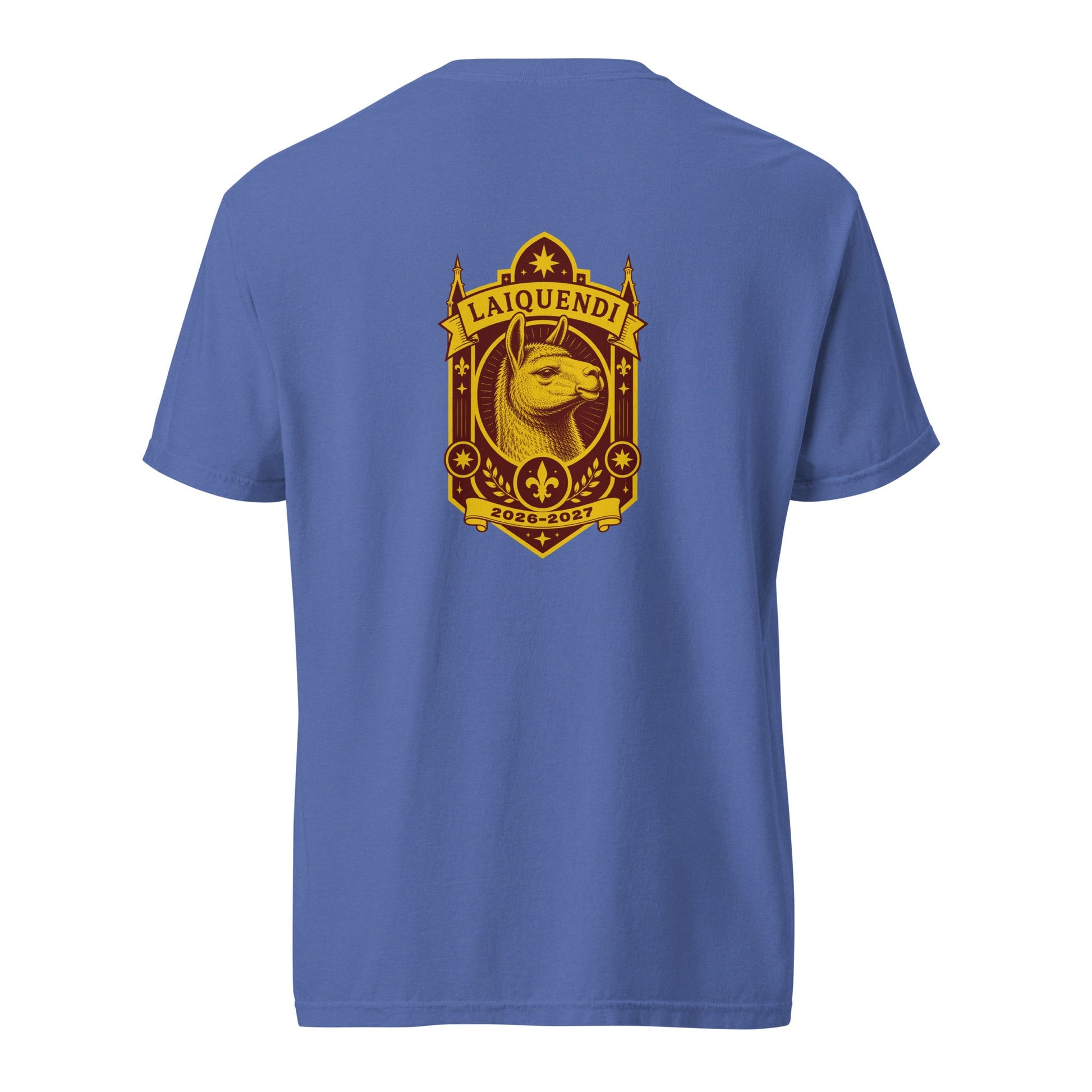 Signature | Comfort Colors T-Shirt | Arma Dei Academy Logic Houses | Laiquendi Logo