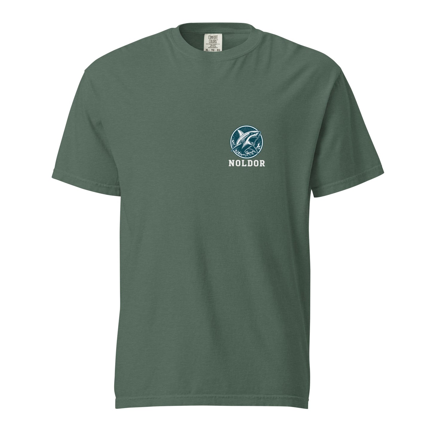 Signature | Comfort Colors T-Shirt | Arma Dei Academy Logic Houses | Noldor Logo