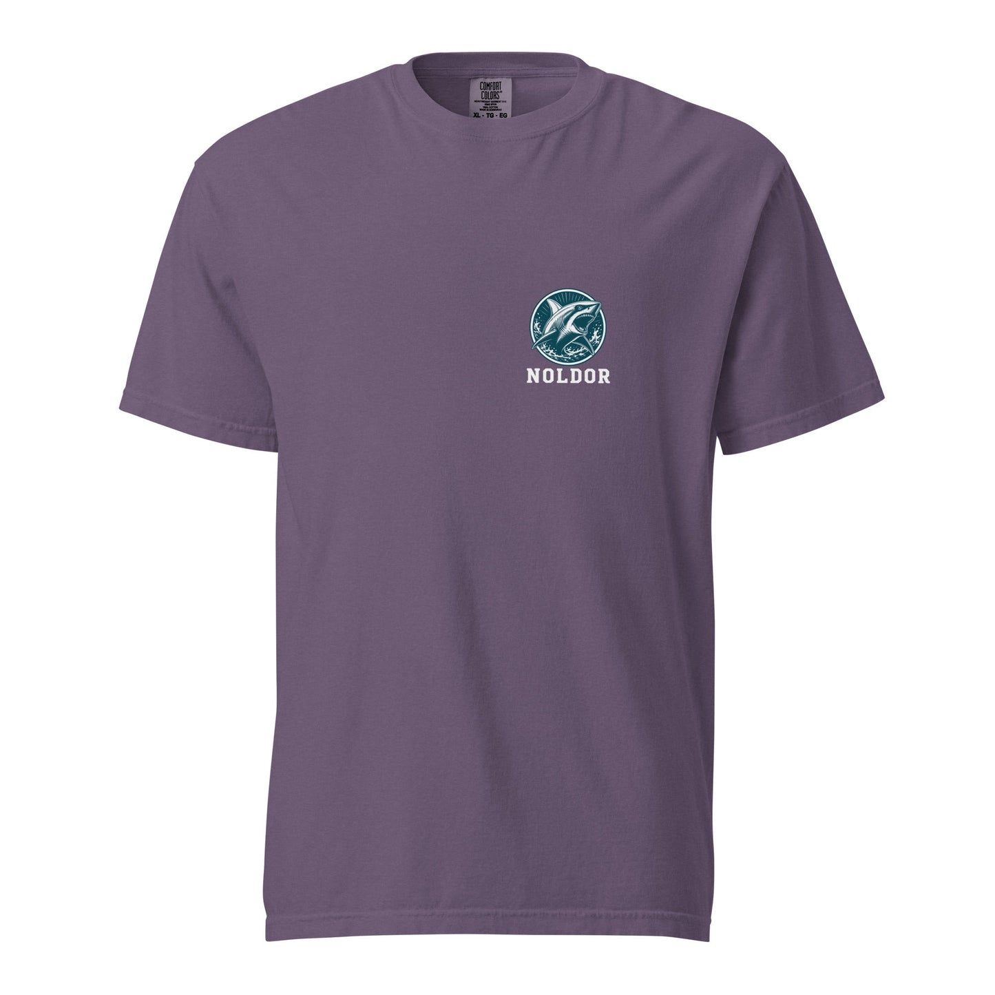 Signature | Comfort Colors T-Shirt | Arma Dei Academy Logic Houses | Noldor Logo