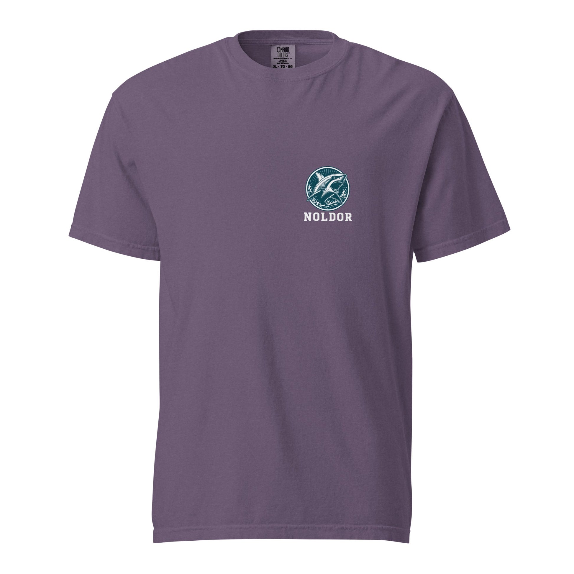 Signature | Comfort Colors T-Shirt | Arma Dei Academy Logic Houses | Noldor Logo