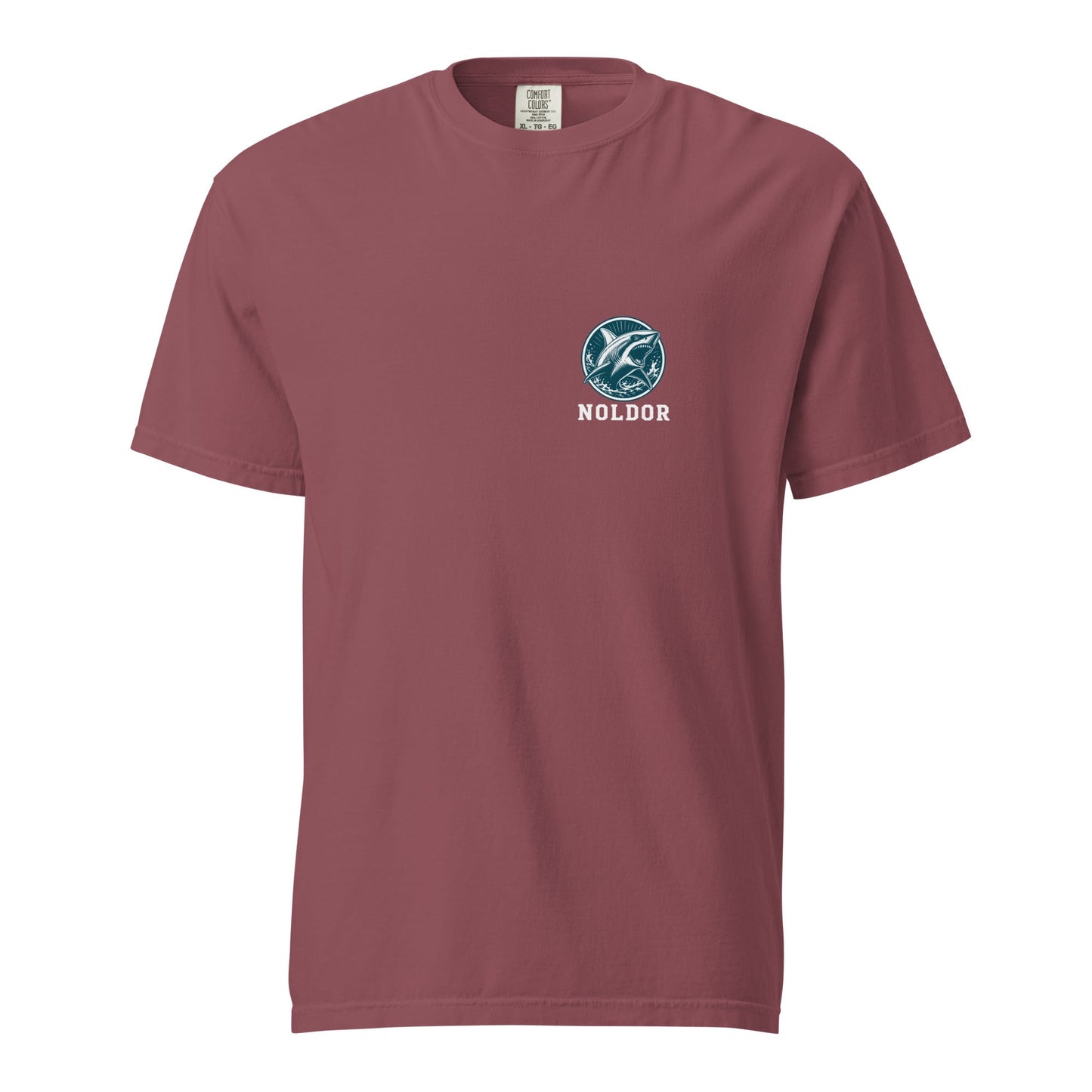 Signature | Comfort Colors T-Shirt | Arma Dei Academy Logic Houses | Noldor Logo