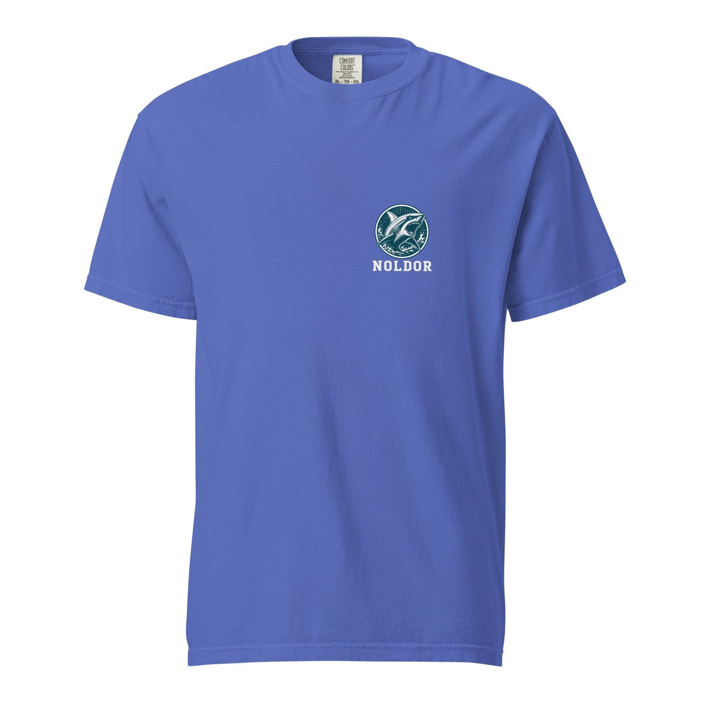 Signature | Comfort Colors T-Shirt | Arma Dei Academy Logic Houses | Noldor Logo