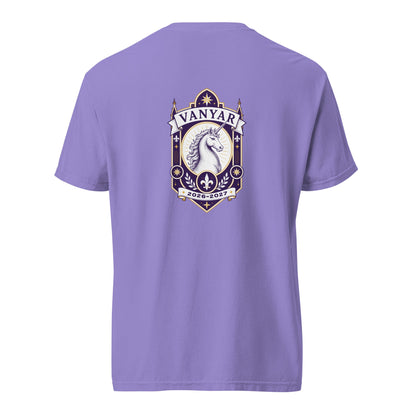 Signature | Comfort Colors T-Shirt | Arma Dei Academy Logic Houses | Vanyar Logo