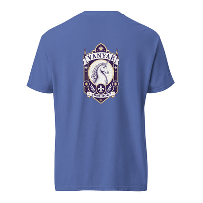 Signature | Comfort Colors T-Shirt | Arma Dei Academy Logic Houses | Vanyar Logo