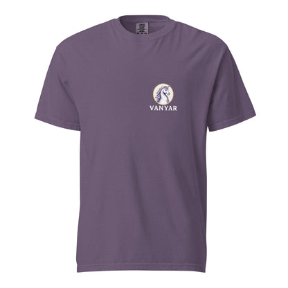 Signature | Comfort Colors T-Shirt | Arma Dei Academy Logic Houses | Vanyar Logo