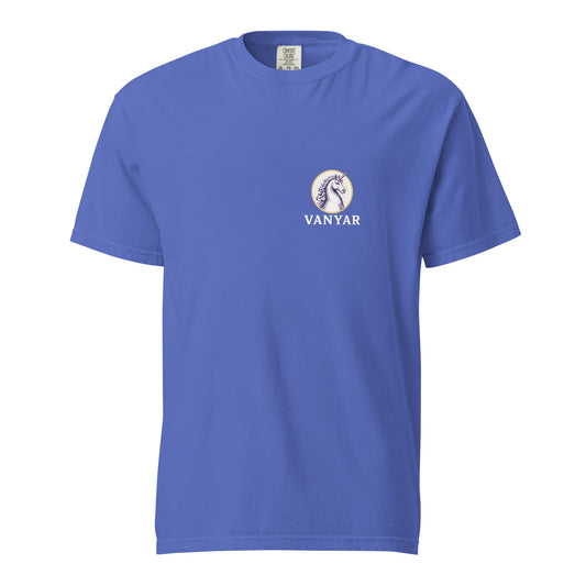 Signature | Comfort Colors T-Shirt | Arma Dei Academy Logic Houses | Vanyar Logo