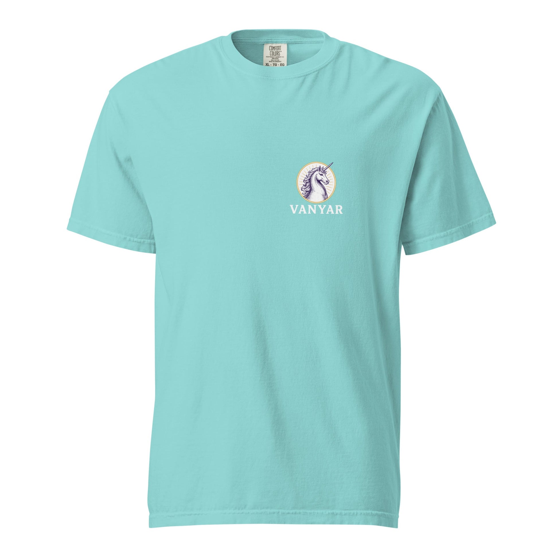 Signature | Comfort Colors T-Shirt | Arma Dei Academy Logic Houses | Vanyar Logo