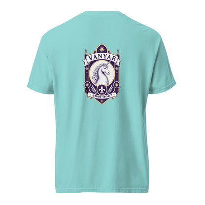 Signature | Comfort Colors T-Shirt | Arma Dei Academy Logic Houses | Vanyar Logo